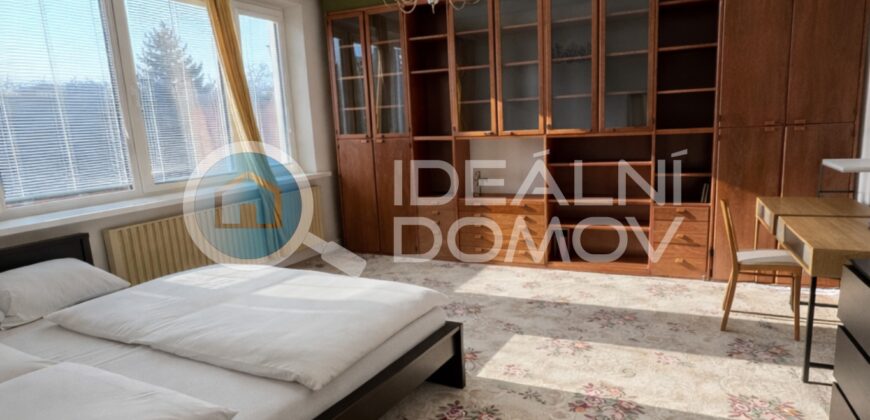 Pronájem bytu 1+1, Brno – Řečkovice, ul. Žilkova, balkon, kompletně vybavený