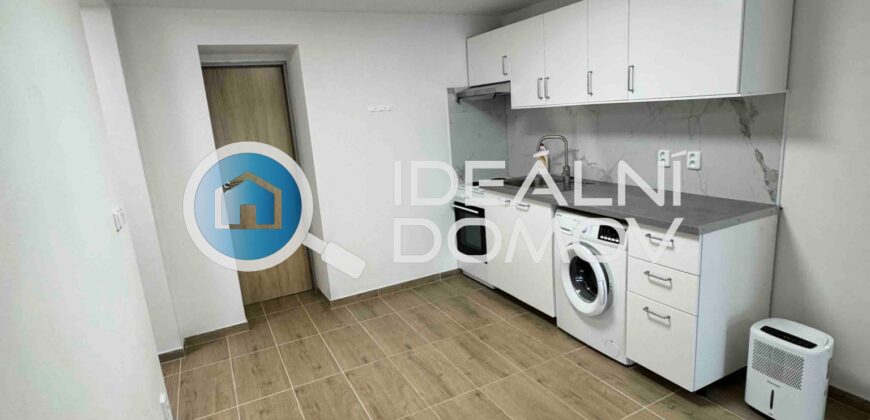Pronájem útulného bytu 1+kk s terasou – Brno, Židenice, ul. Mikšičkova