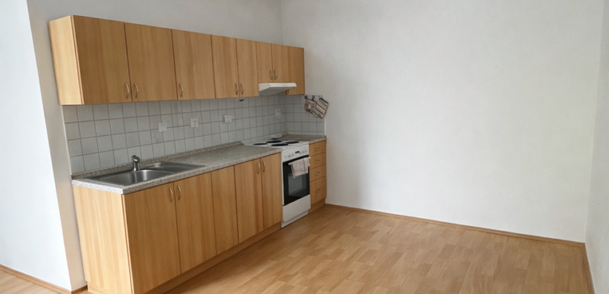 Pronájem bytu 2+kk, 44 m² s terasou 20 m², Brno – Husovice, ul. Dačického