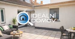 Pronájem bytu 2+kk, 44 m² s terasou 20 m², Brno – Husovice, ul. Dačického